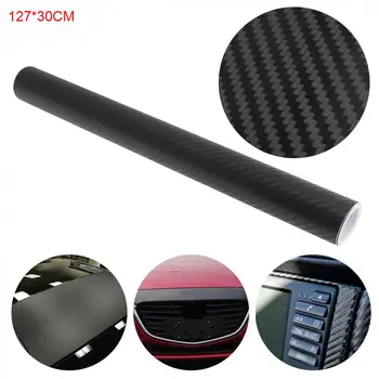 

30 x 127 CM 3D PVC Carbon Fiber Any Clipping Thickening Decoration Stickers for Car / Motorcycle / Electronic Product / Home