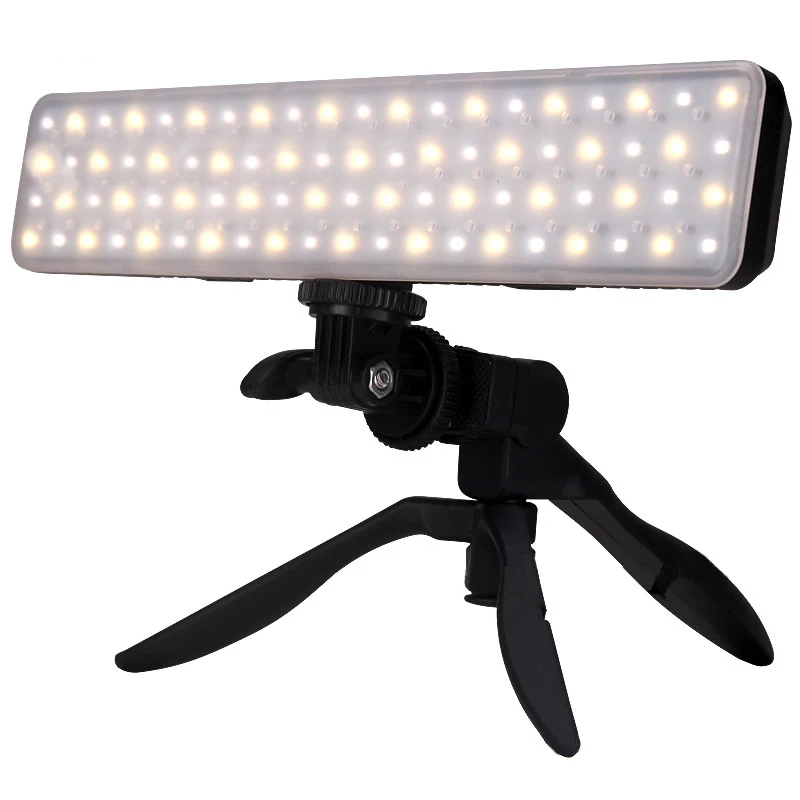 

80 LED Ultra-thin Handheld Ice Stick LED Video Light 3200k-5600k Control Battery Grip LED Fill Lighting