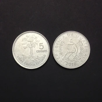 

Guatemala 5 cent coin 2010 100% Real Original Collection Coins Unc Genuine Coin