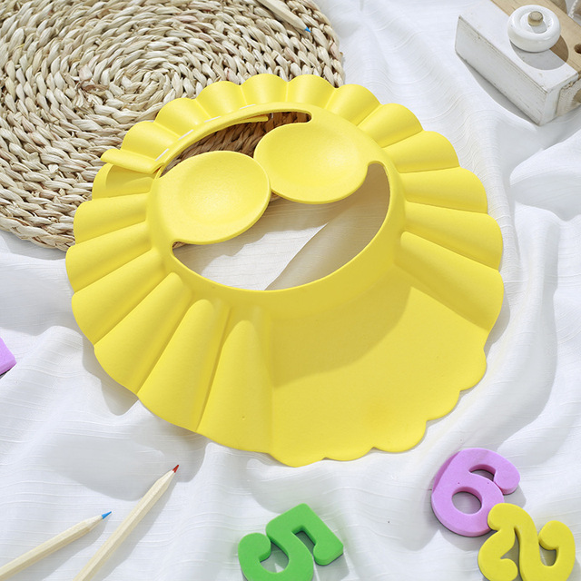 Baby Bath Caps Baby Shampoo Cup Children Bathing Bailer Baby Shower Spoons Child Washing Hair Cup Kids bath tool
