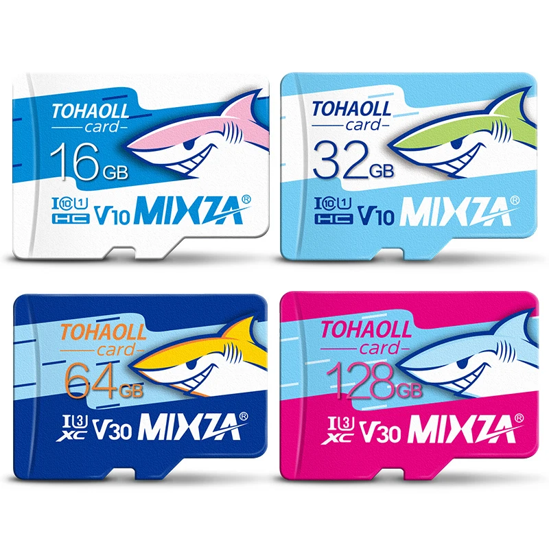 Карта памяти MIXZA HY микро SD карта 256 ГБ 128 64 Гб U3 80 МБ/с 32 класс скорости 10 UHS 1 TF/SD