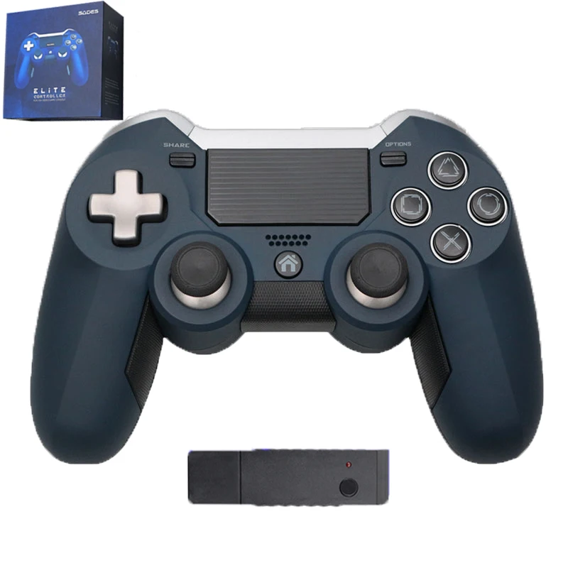 Продажа 2,4G беспроводной для PS4 Геймпад двойной вибрации Элитный игровой контроллер джойстик для PS3 PC игровая видео приставка