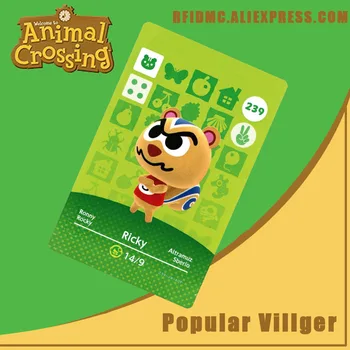 

239 Ricky Animal Crossing Card Amiibo for New Horizons
