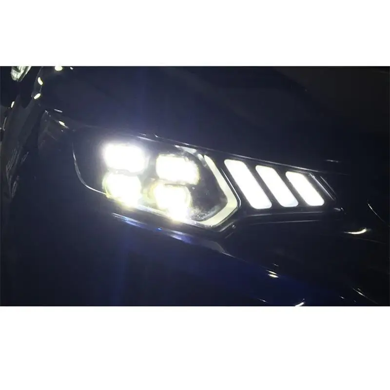 Дневной аксессуар для бега автомобилей Led авто Стайлинг запчасти Внешние фары Задние Автомобильные фары в сборе для Honda Fit