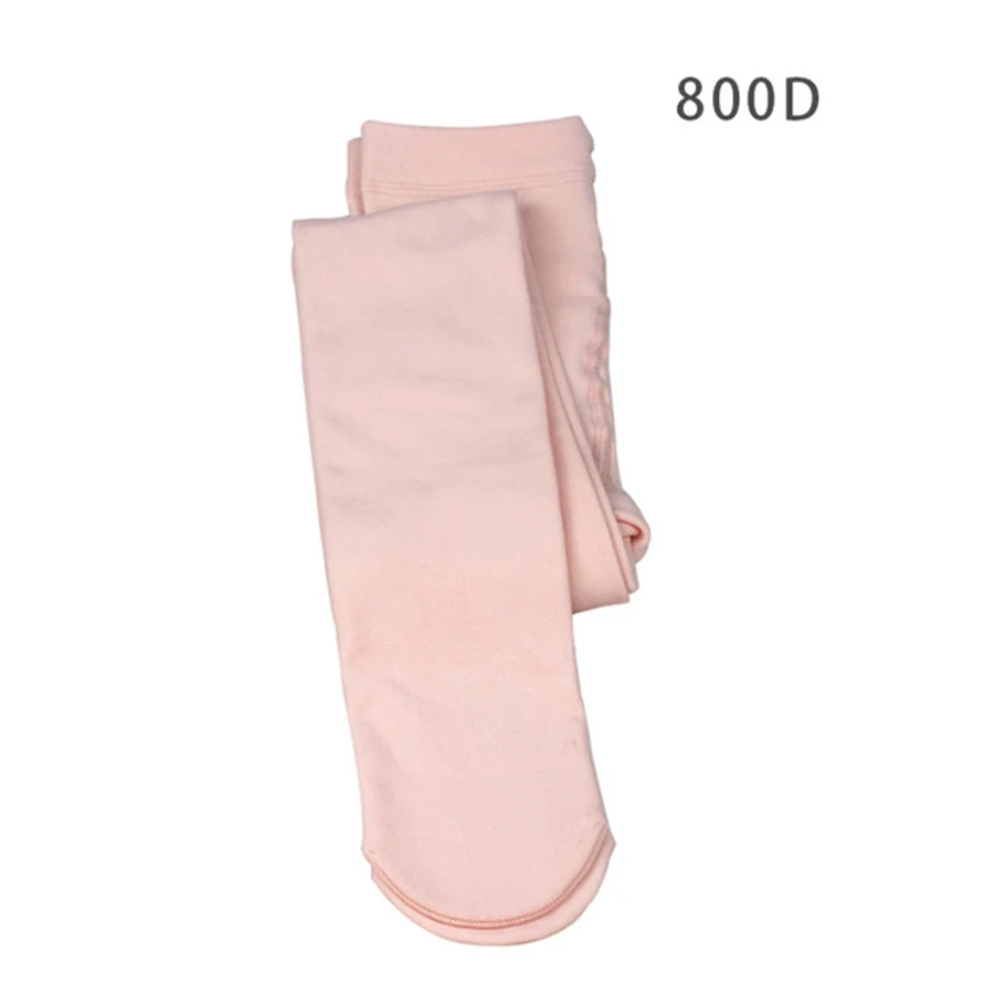 Танцевальные колготки для девочек из плотного бархата Зимние удобные Леггинсы