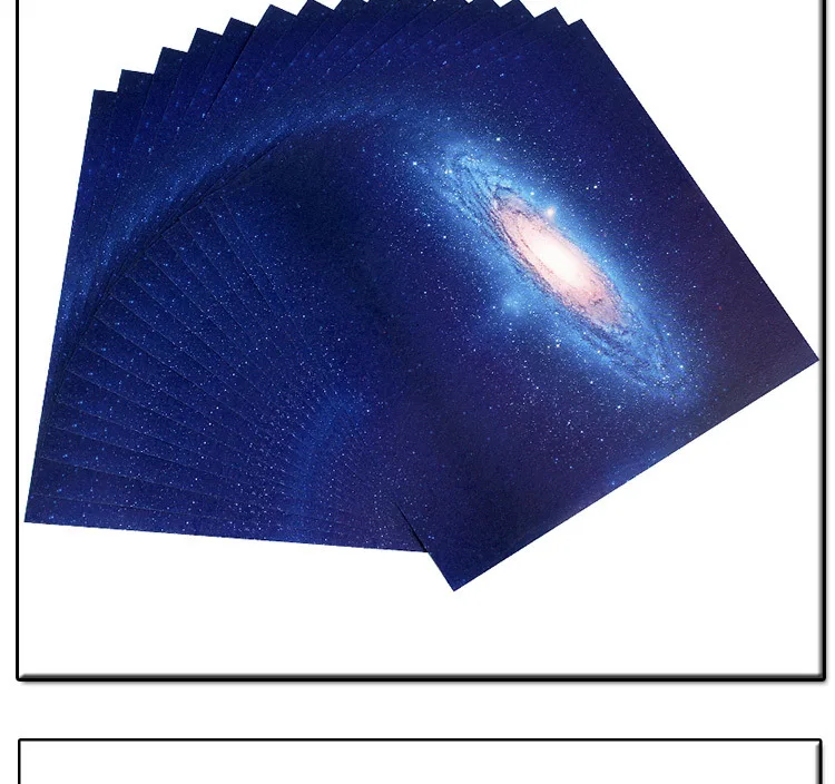 15x15 см бумага для рукоделия Красочные Galaxy printing материал оригами Бумага наклейки Скрапбукинг картон папье скрап-60 штук в наборе