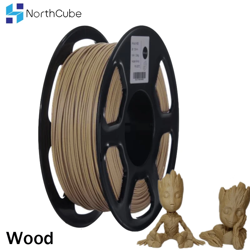Филамент для 3D принтера NORTHCUBE нить из древесного волокна 1 75 мм 0 8 кг/рулон|Материалы 3D-печати| |