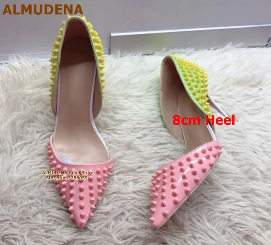 两片式全柳钉细高跟 (33)-实物图