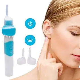 

Protable Electric Children Adult Safe Ear Cleaner Machine Ear Wax Pick Removal Cleaning Tool Earpick with LED Light Ear Care