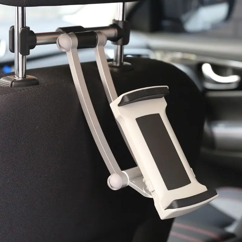 Алюминиевый подголовник на заднее сиденье для планшета, телефона, автомобильный держатель 5,5-13 дюймов для телефона, планшета, подставка для планшета для iPad Air Pro 12,9 Iphone X 8