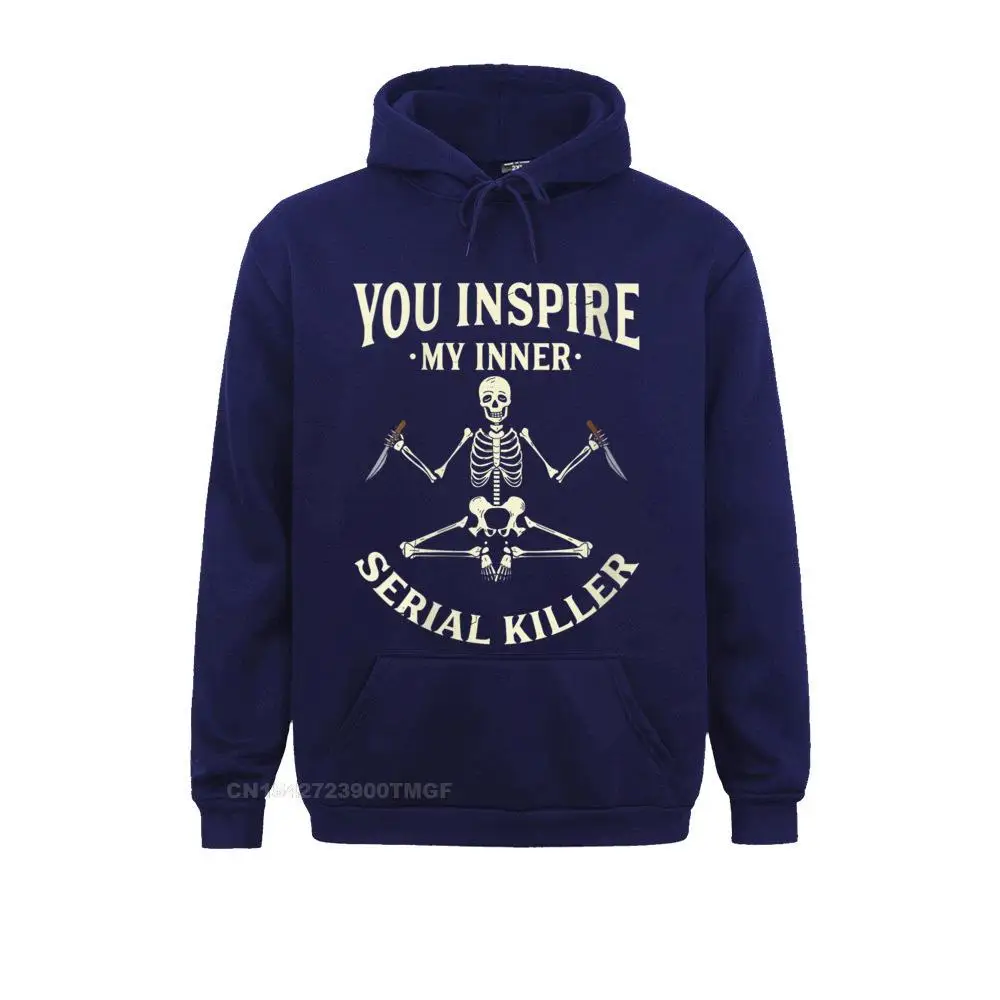 Womens Funny yoga tee shirts You inspire my inner serial killer V-Neck T-Shirt__B8966 Sweatshirts for Women Long Sleeve Hoodies Brand New Summer Sportswears Crazy Womens Funny yoga tee shirts You inspire my inner serial killer V-Neck T-Shirt__B8966navy