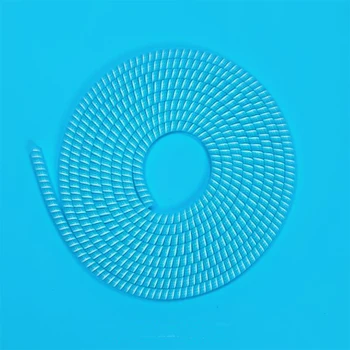 1.4M สีสายโทรศัพท์เชือก Protector Anti-Break ฤดูใบไม้ผลิป้องกันเชือกสำหรับสายชาร์จ USB สายหูฟังข้อมูล bobbin Winder 8