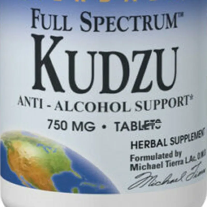 

Kudzu, Full Spectrum, 750mg x 120 Tabs,Provide anti alcohol support