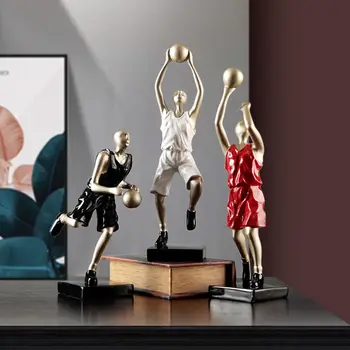

Creative Simple Modern Basketball Sport Sculpture Furnishing Living Room New Home Soft Decoration TV Cabinet Knick-knacks