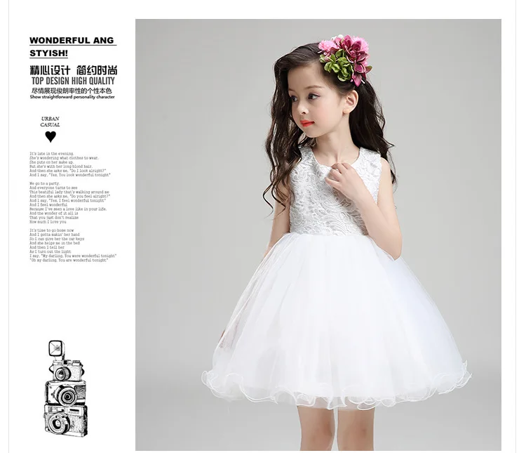 AliExpress праздничные костюмы для детей; детская одежда в Корейском стиле для девочек; цельнокроеное платье с золотыми линиями; газовая юбка принцессы