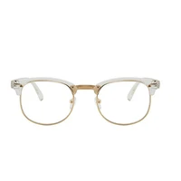Anti-blue Light Half Frame Farsighted Glasses Male Female Elderly Reader Eyeglasses Magnifier +0.5 +1.0 +1.5 To +4.0 2