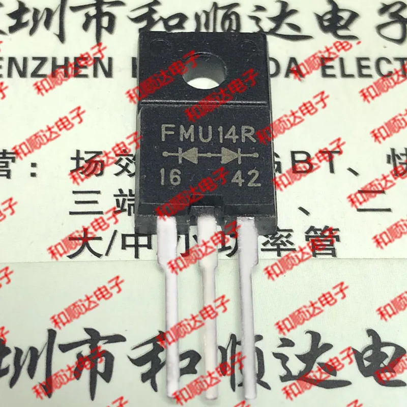 10 шт./лот FMU14R new spot TO 220F 400V 5A|Интегральные схемы| |