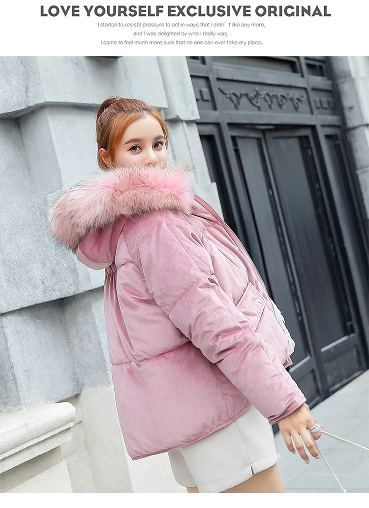 Зимняя женская теплая куртка, стиль, модное уплотненное хлопковое пальто с капюшоном, повседневные свободные женские парки, chaqueta mujer