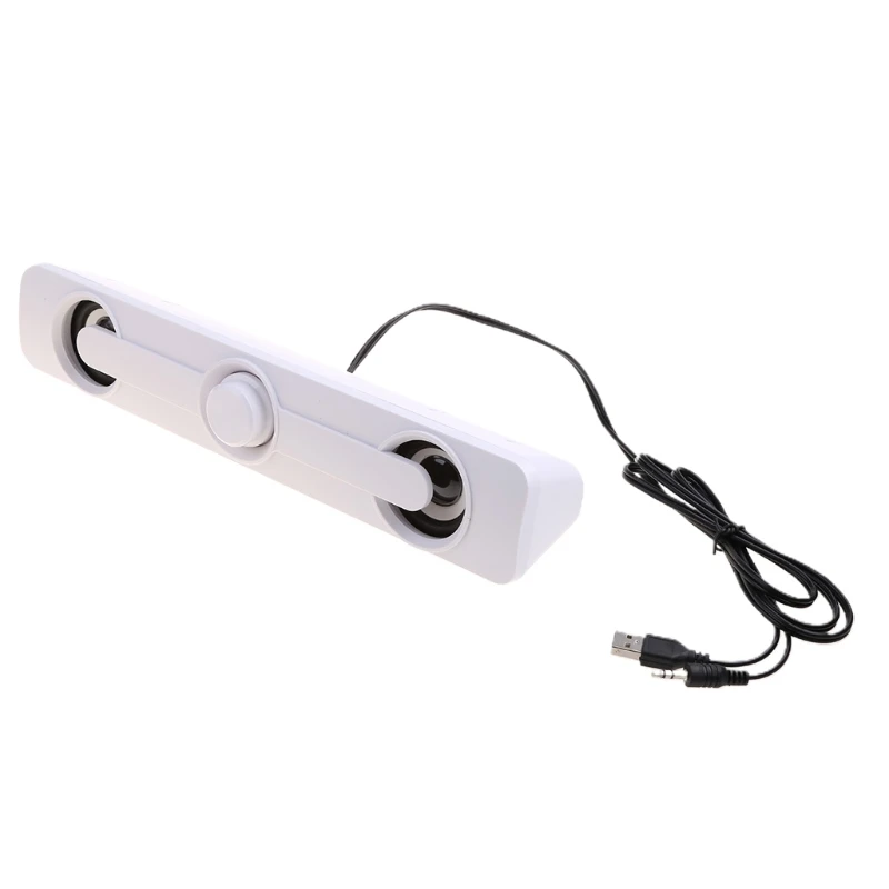 Компьютерная Колонка SADA V-111 проводная с USB мощная панель стерео сабвуфер басовый