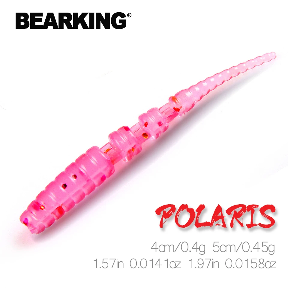 BEARKING Polaris 4 см 5 см рыболовные приманки Мягкая приманка искусственная приманка Хищник снасть Джеркбейт для щуки и окуня