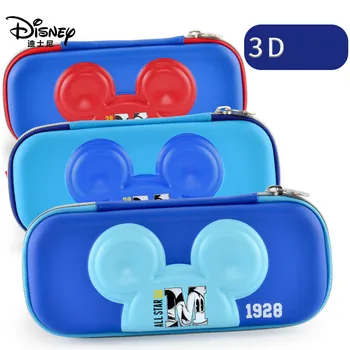 

Disney large capacity pencil pouch Mickey Simple stationery Mickey Mouse pen case school supplies Children's gift