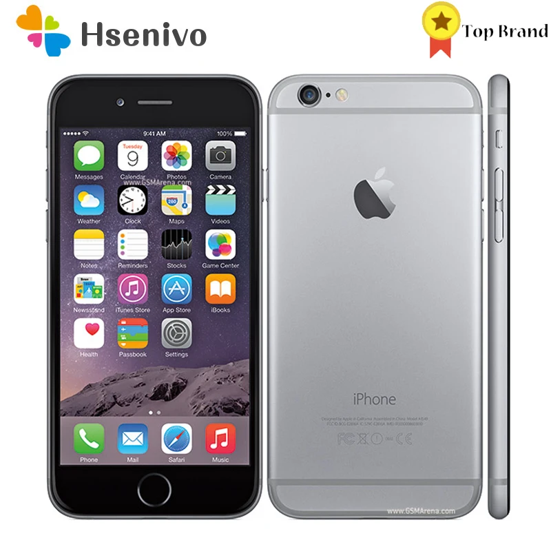 Apple iPhone 6 Verwendet (95% Neue) setzte Ursprünglichen 4.7 ''zoll 8MP IPS 1GB RAM 16GB 64GB 128GB ROM GSM WCDMA LTE iPhone6 Handy|cell phones|mobile phoneused mobile phone - AliExpress