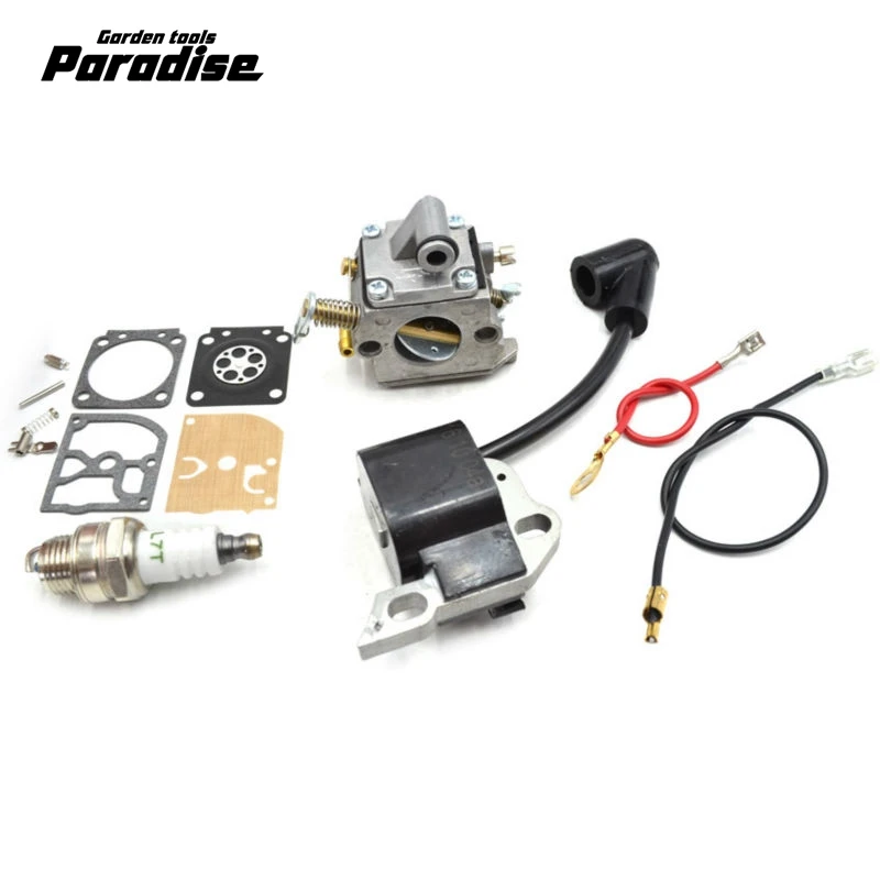 ZAMA C1Q S57B Carburetor Carb with Repair Kits Ignition Coil Spark Plug