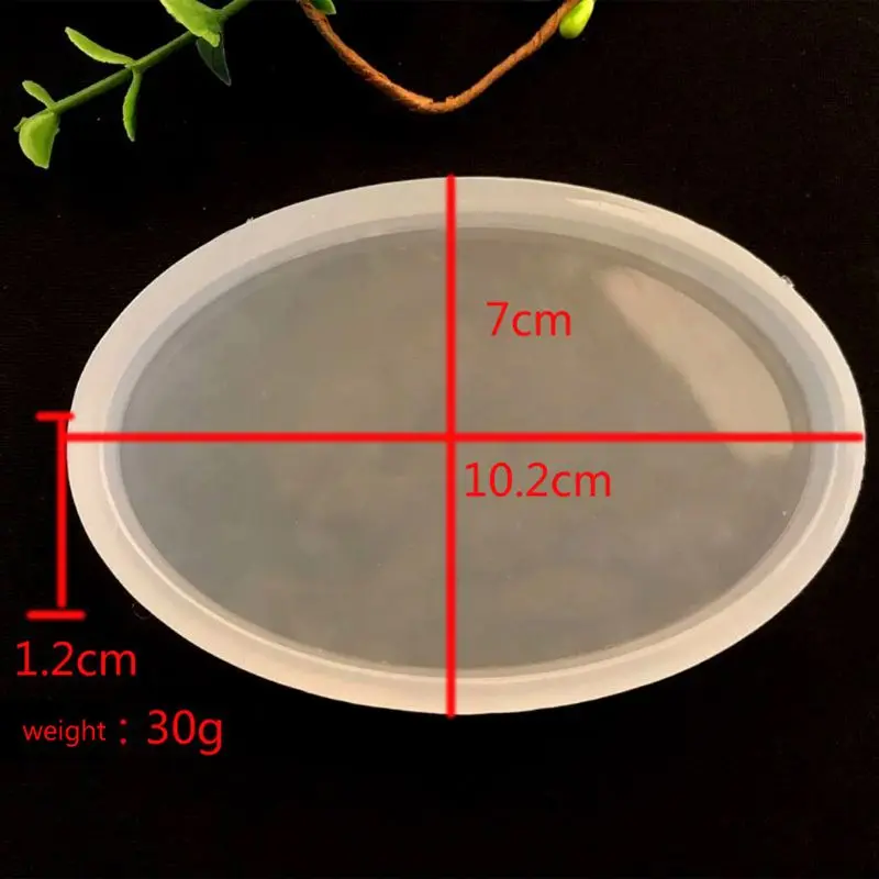 Большой Кулон овальной формы смолы силиконовые формы ювелирных изделий инструменты художественные ремесла