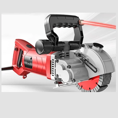 

Электрический кирпичная стена автомат для резки трубы 220V 4200-6000W Сталь бетоновая резочная прорезной станок для DIY украшения дома машина для нарезания канавок в T