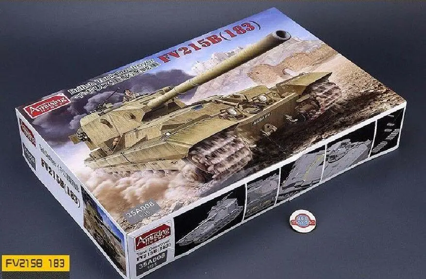 Amusing Hobby 35A008 1/35 British Tank Destroyer FV215B(183) Model Kit |