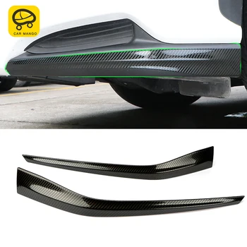 

CarManGo For LEXUS NX200 NX300 NX300h Car Styling Front Bumper Fender Protector Cover Trim Frame Chrome Pad Exterior Accessories