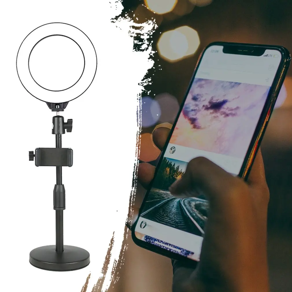 Live Fill Light настольная подставка для мобильного телефона beauty Live Light Artifact слегка регулируемый держатель для мобильного телефона для hauwei/xiaomi