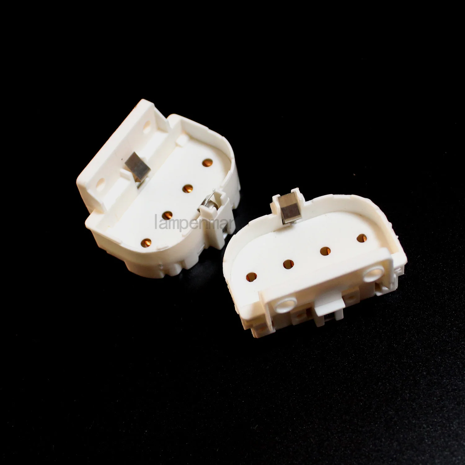 2G11 Socket Base 2G11 Lamp holder adapter Converter Holder 4pin high quality white