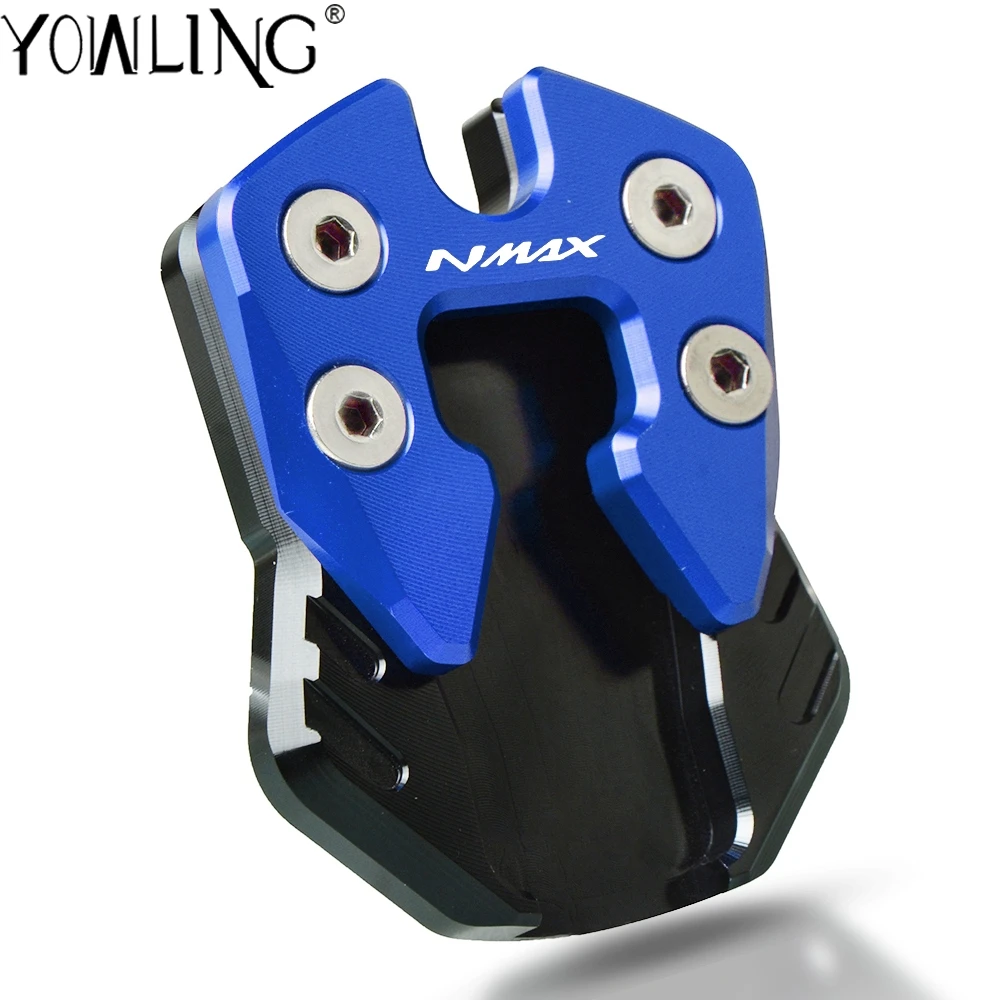 Для YAMAHA NMAX125 NMAX155 N MAX N-MAX NMAX 125 155 Мотоцикл CNC боковая подставка накладка пластина подставка увеличитель поддержка расширение