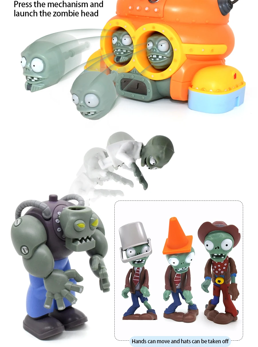 New Role PLANTS VS ZOMBIES 2 PVZ Toys Full Set Gift For Boys Box-packed Children's Dolls Action Figure Model Present Map predator toys