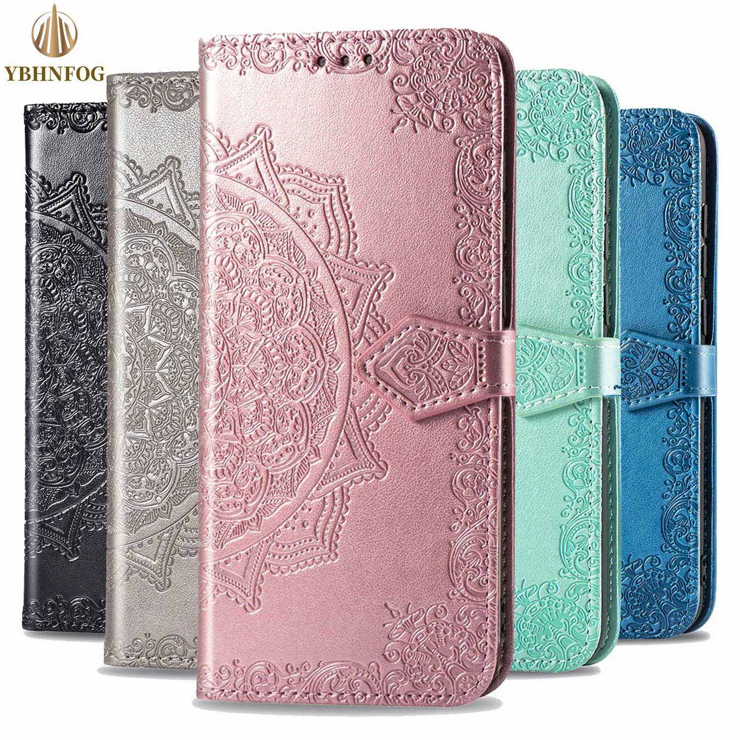 Кожаный чехол-бумажник для OPPO A3 A5 2020 A57 A83 A31 A72 A92 F5 F7 F9 F11 F15 A1K R17 Pro | Мобильные