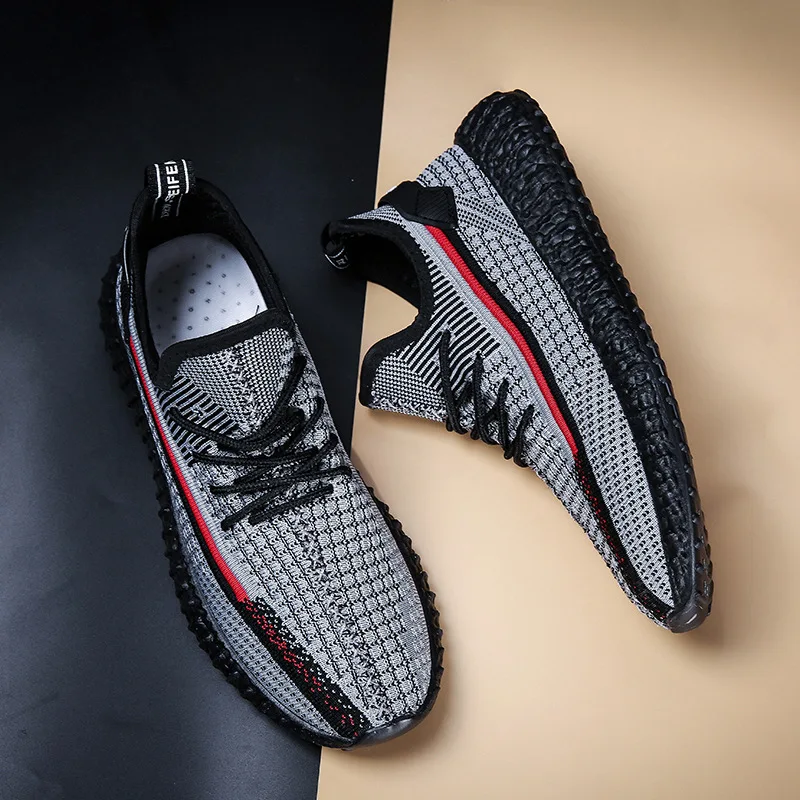 

Red Star Autumn Men New Style Light Anti-slip Scale Fly Woven Athletic Shoes Men's Basketball Shoes Running Shoes