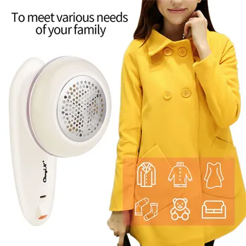

USB Electric Lint Remover Powerful Rechargeable Fabric Shaver Stainless Steel Blade Sweater Ball Trimmer Clothes Pill Fuzz Razor