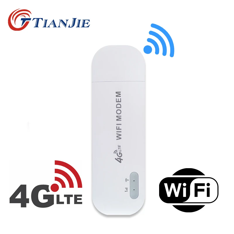 Tianjie 車用のwifiモデムキー Usbポート付きの3gおよび4g 取り外し可能な無制限カード Simスロット付きのポータブルサポート Modem Router Combos Aliexpress