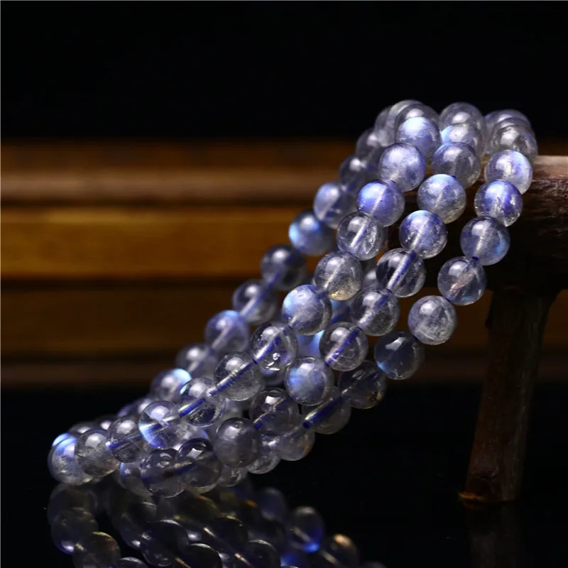 

Natural Moonstone Three-Circle Bracelet