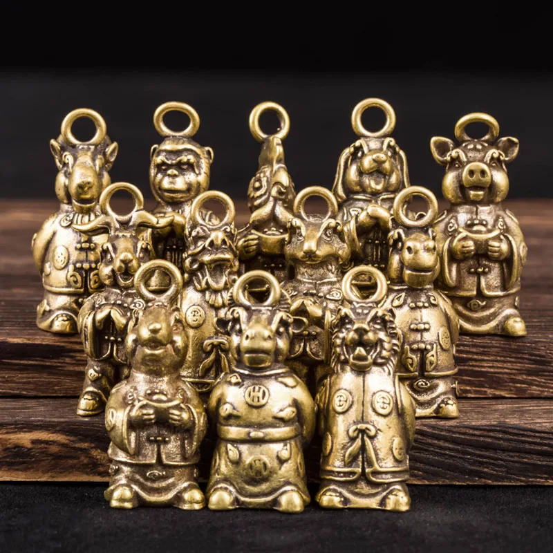 cartoon animals keychain pendant (5)