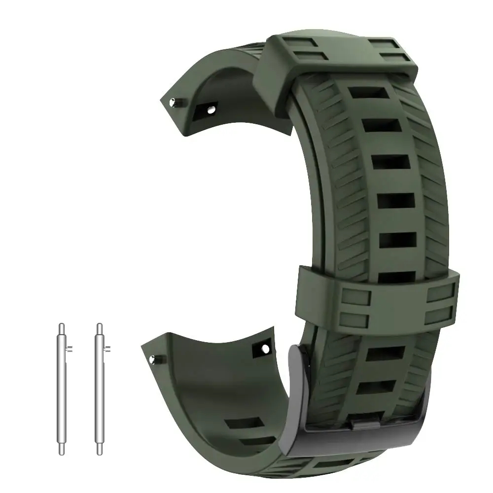 Ktab силиконовый ремешок для часов для Suunto Spartan Sport наручные часы Hr Baro/Suunto9/D5/Траверс браслет для умных часов