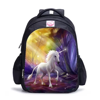 

The latest children's school bag crazy horse printing children's school bag boy kindergarten baby pupils shoulder bag