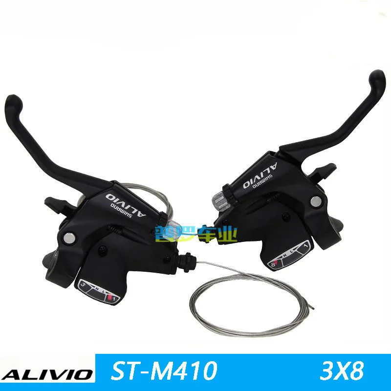 SHIMANO ALIVIO DEORE XT ST M410 leva Del Cambio 3*8 velocità 24s MTB bici  mountain bike connessione DIP bike derailleon trasporto libero|8 speed| shimano alivioalivio shimano - AliExpress
