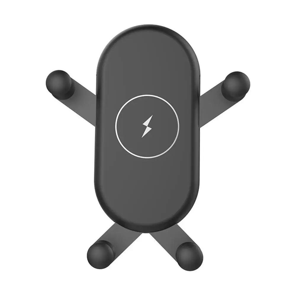 QI интеллектуальное управление автомобильное беспроводное зарядное устройство гравитационная индукция Автоматическая Беспроводная зарядка