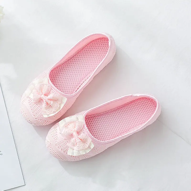 Cartoon Slippers High Quality Girl Indoor Shoes Non-slip Floor Slippers Rubber Sole Cute Summer Spring Home
