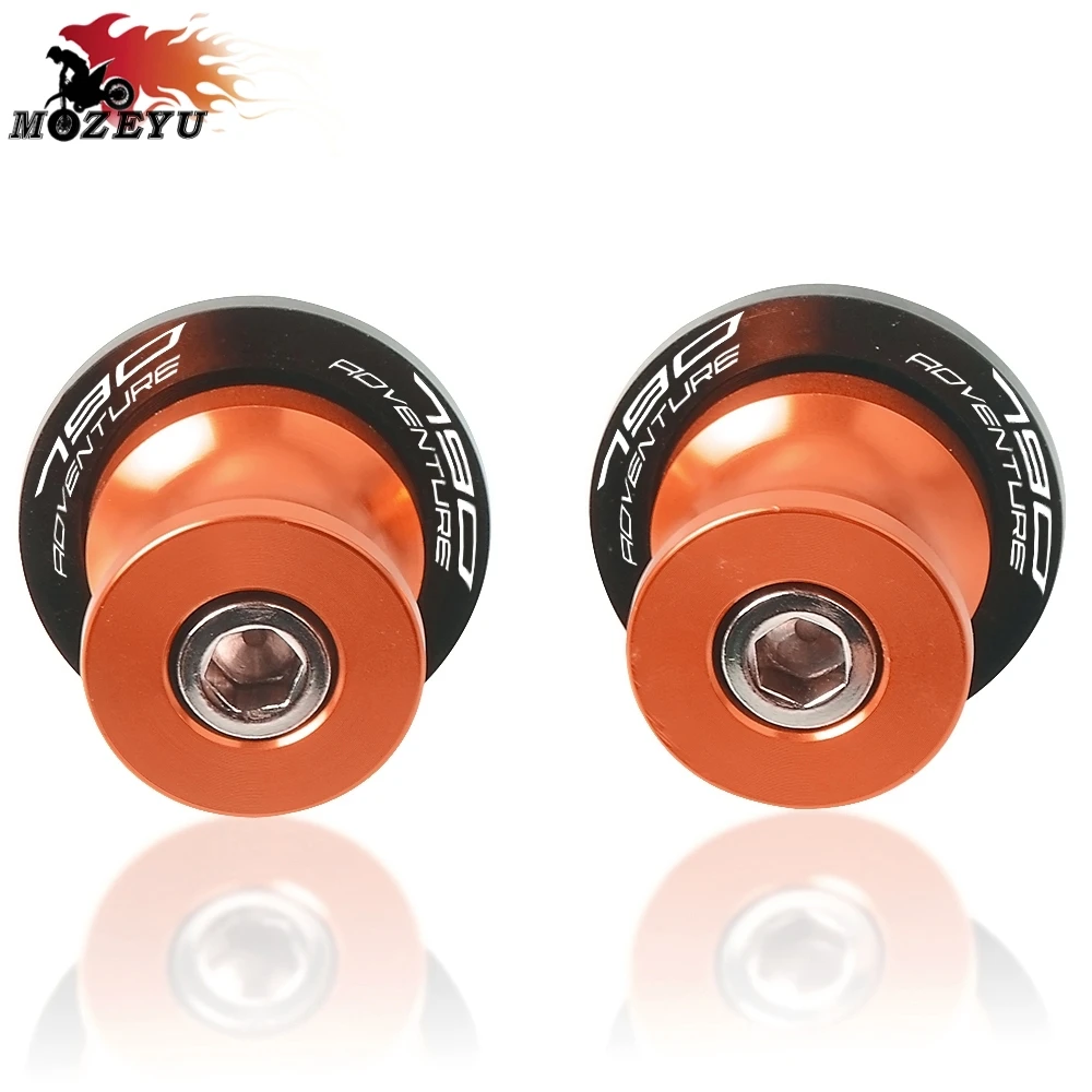 

For KTM 790ADVENTURE 790 ADVENTURE R 2019-2020 Motorcycle Accessories CNC Aluminum 10MM Swingarm Spools Slider Stands Screw