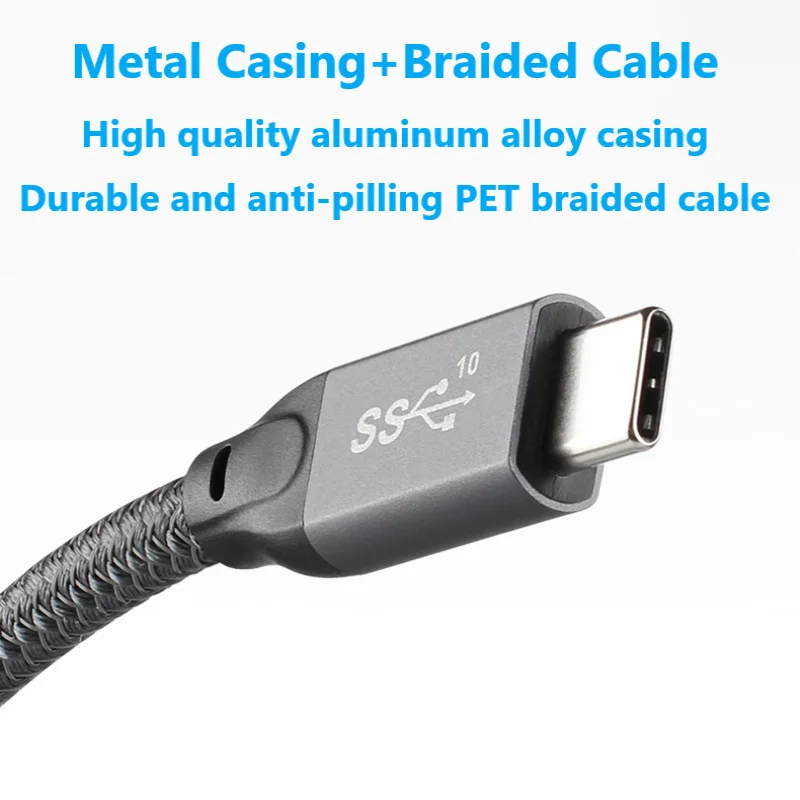 USB3.2 Тип C с e-маркер поддержка передачи данных 20 Гбит/с 20V5A 100 Вт