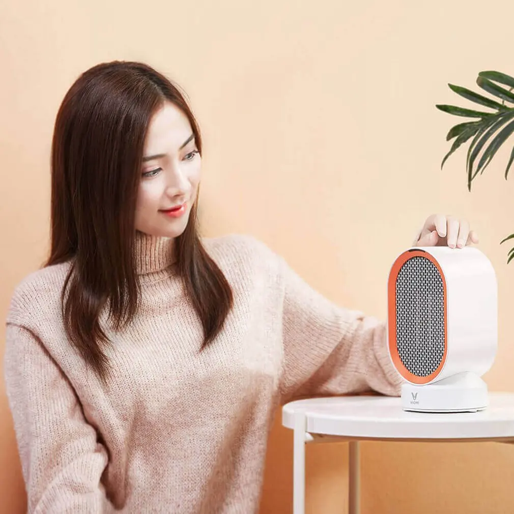 XIAOMI MIJIA VIOMI Electric Heaters Fan Countertop Mini Home Room Handy Fast Power Saving Warmer For Winter PTC Ceramic Heating