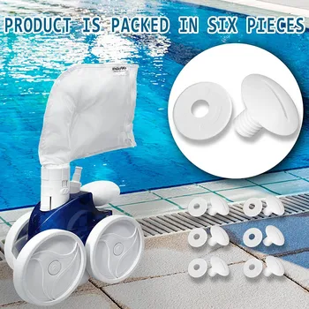 

6 Pcs Washers Pool Cleaner Replacement Parts Hub Screws Accessories for 180/280 LXY9